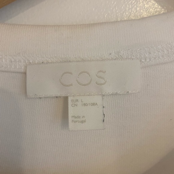 COS T-shirt, white, man L - Picture 2 of 2